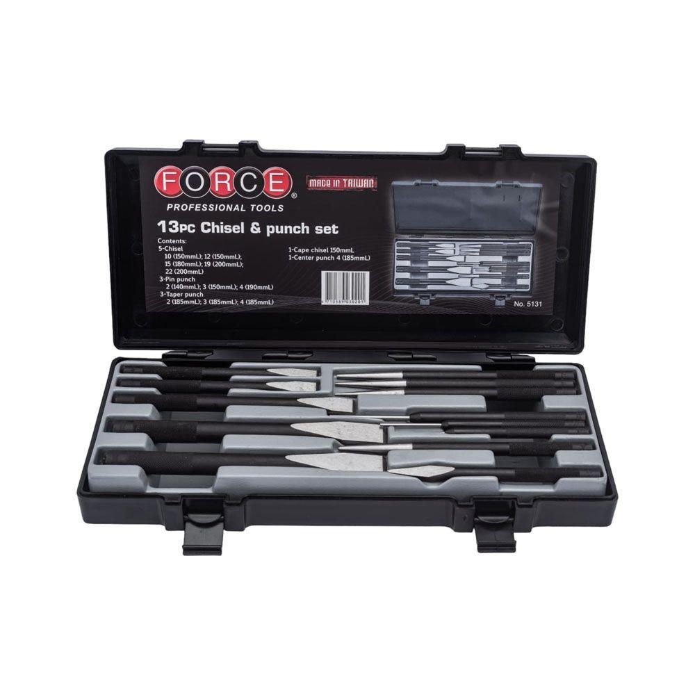 Juego De Cinceles y Botadores Force - 13 Piezas-0