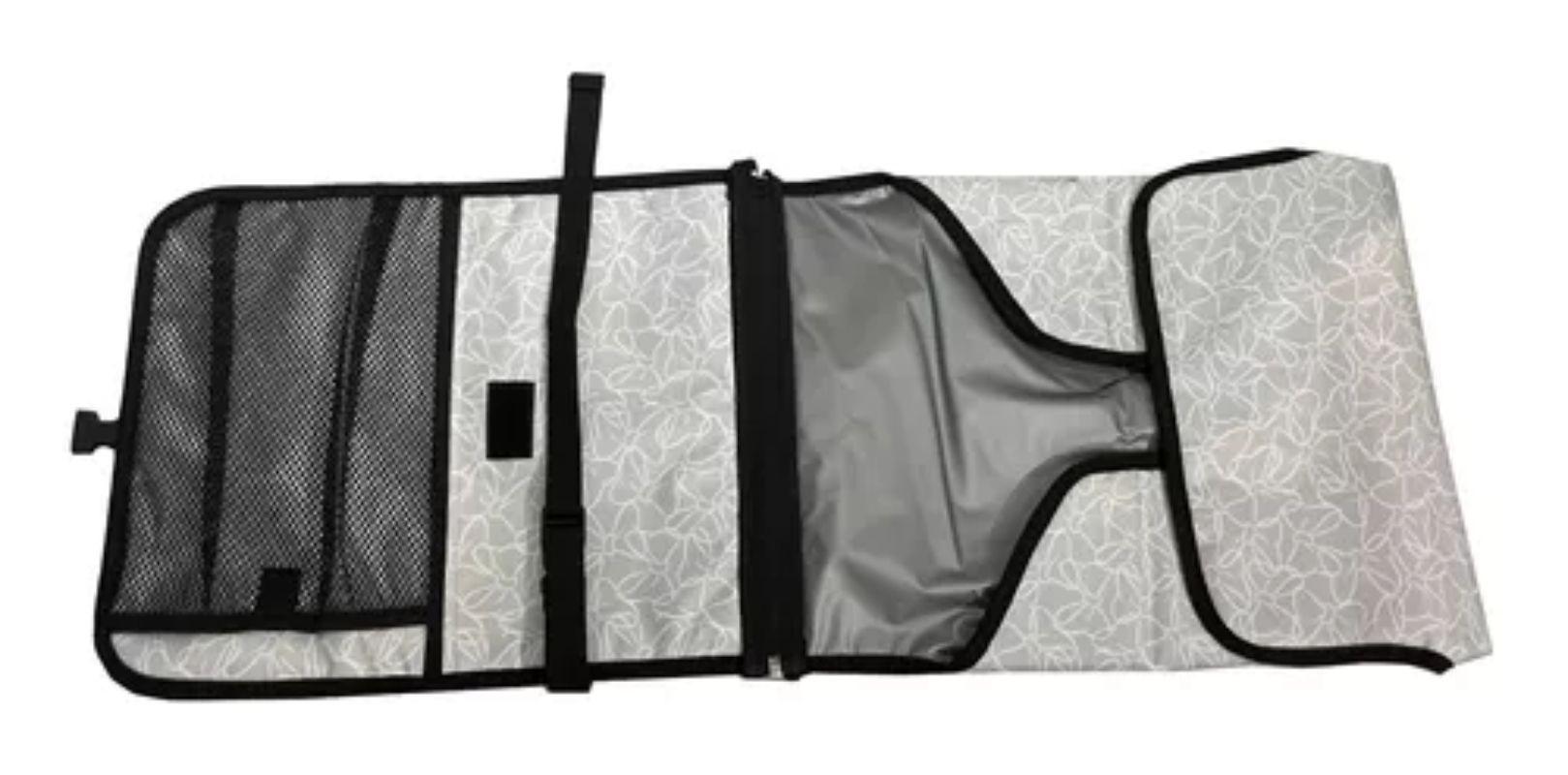 Mudador Portatil Gris Minnie-1