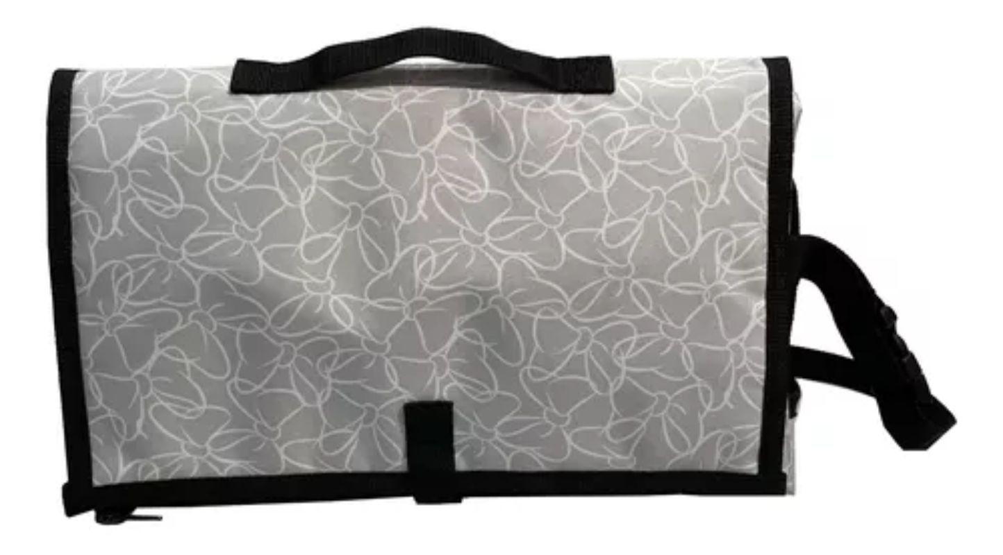 Mudador Portatil Gris Minnie-2