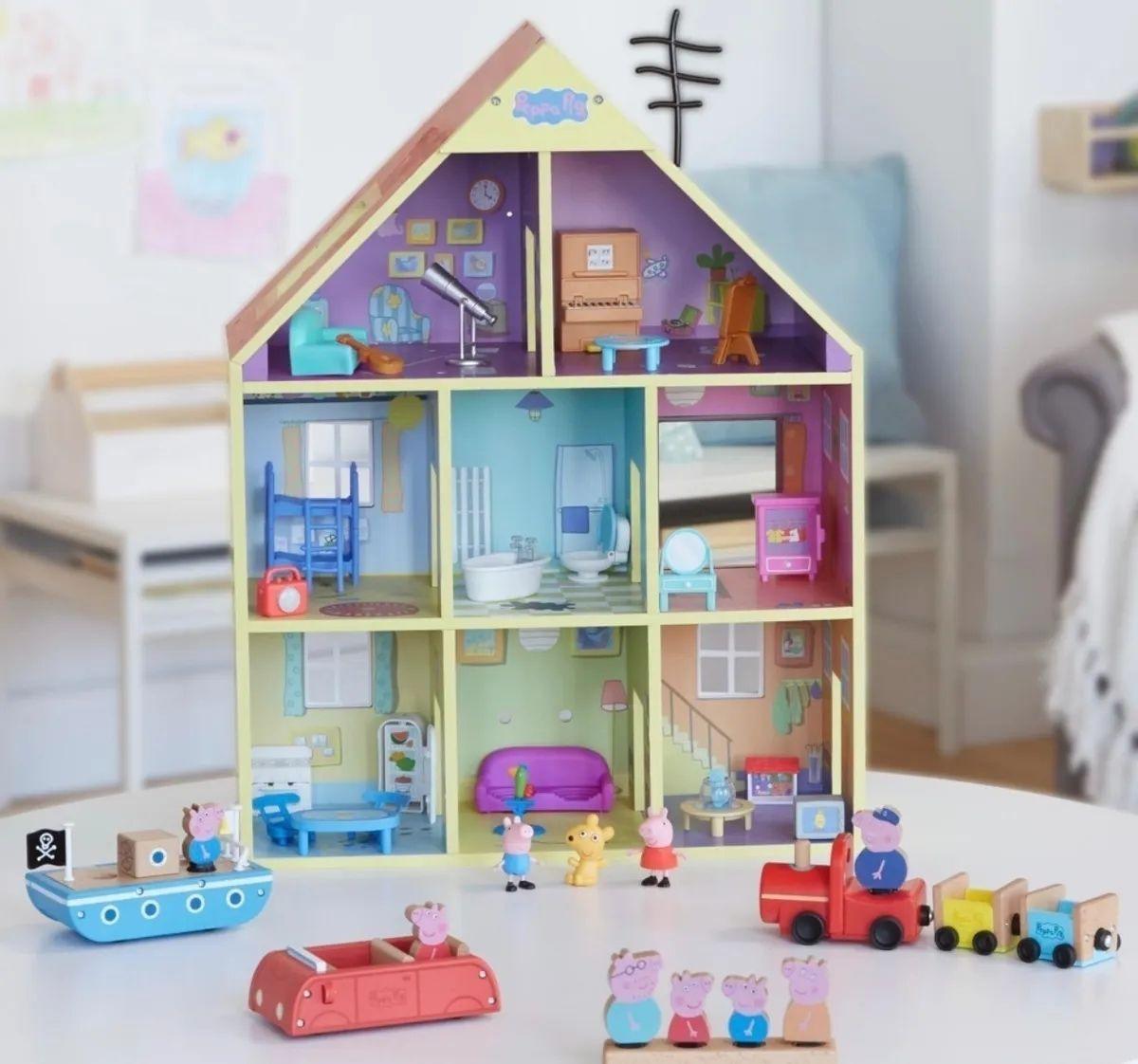 Super Casa de Madera Peppa Pig-2