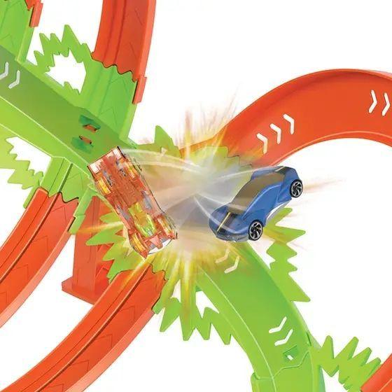 Autopista Hot Wheels Rampa de Choques Épicos-2