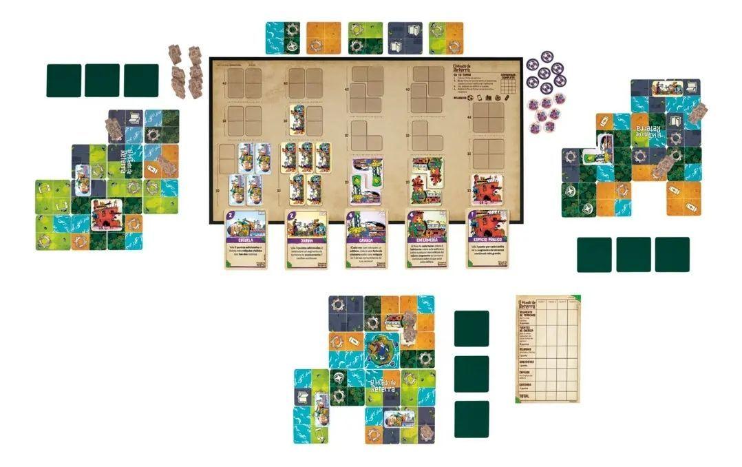 El Mundo de Reterra Juego de Mesa-4