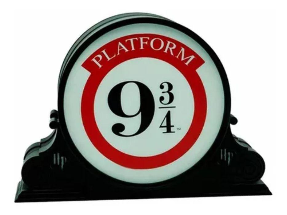 Harry Potter Lampara Estación 3/4-1
