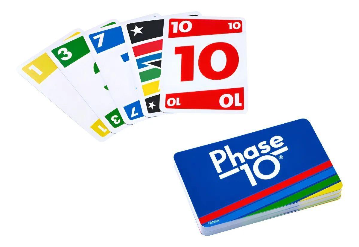 Phase 10 Juego de Cartas Mattel-3