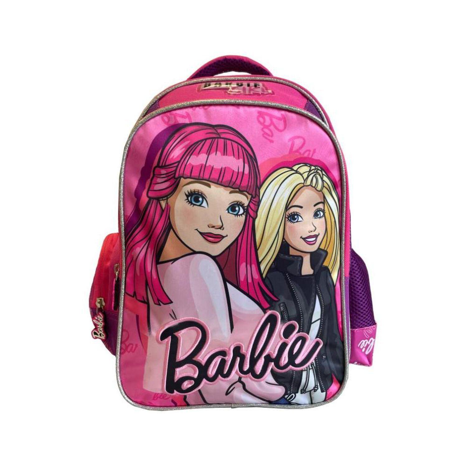 Mochila Barbie Rosada-0