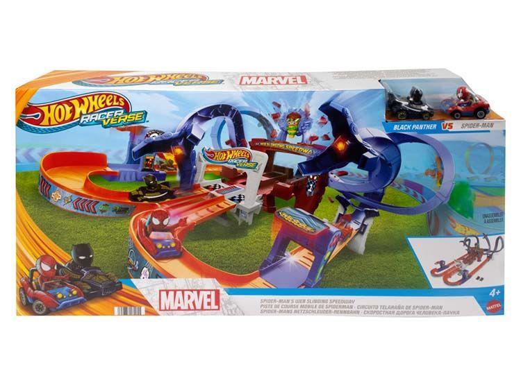 Autopista Hot Wheels Racer Verse Spider-Man-0