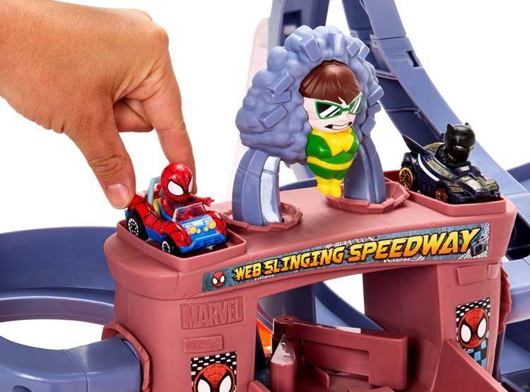 Autopista Hot Wheels Racer Verse Spider-Man-1