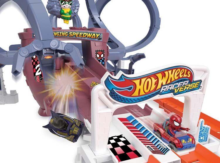 Autopista Hot Wheels Racer Verse Spider-Man-2
