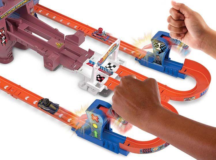 Autopista Hot Wheels Racer Verse Spider-Man-3