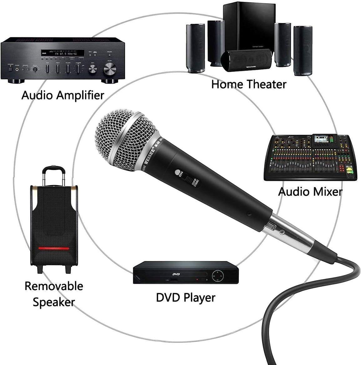 MICRÓFONO VOCAL PROFESIONAL DINÁMICO CARDIOIDE -4