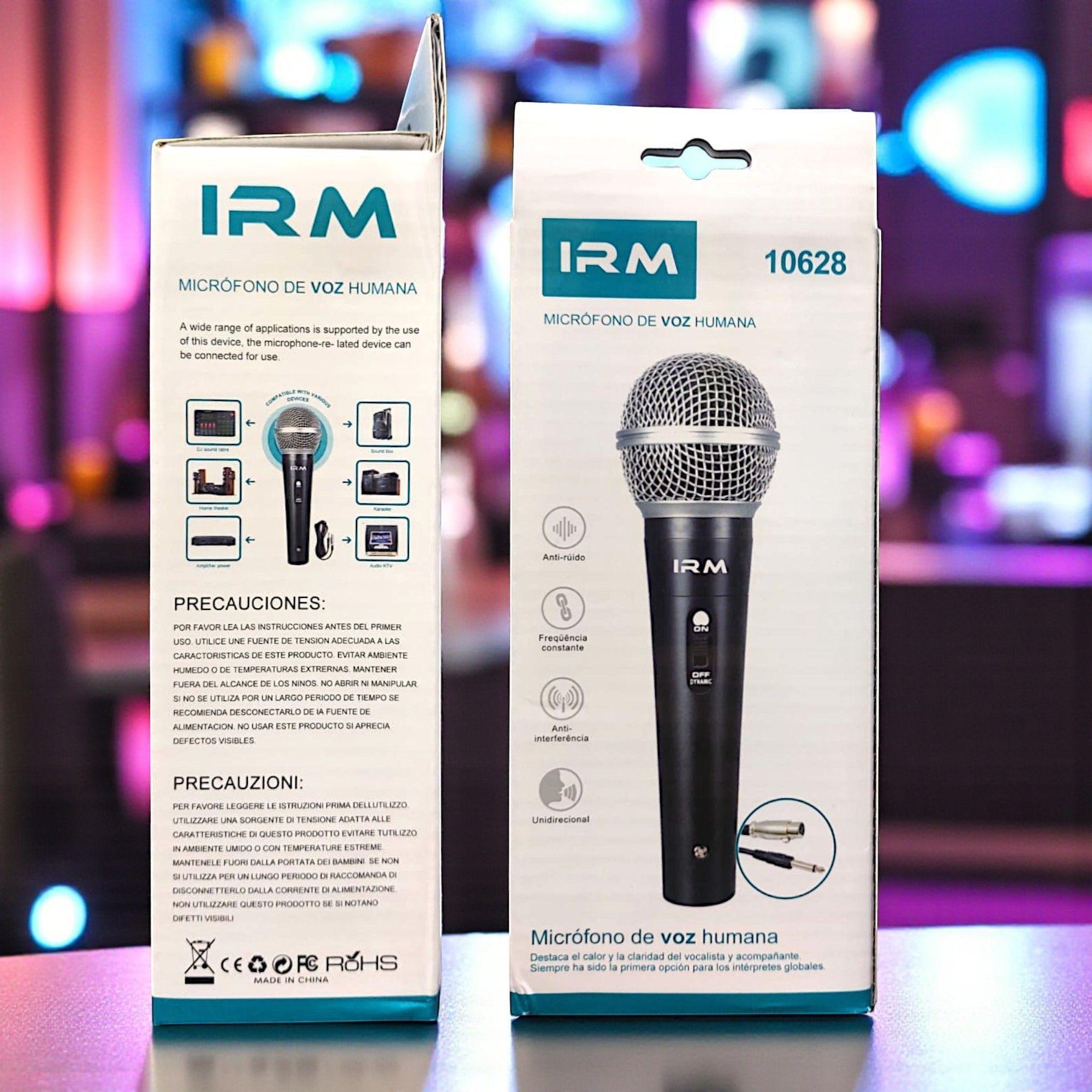 MICRÓFONO VOCAL PROFESIONAL DINÁMICO CARDIOIDE -6