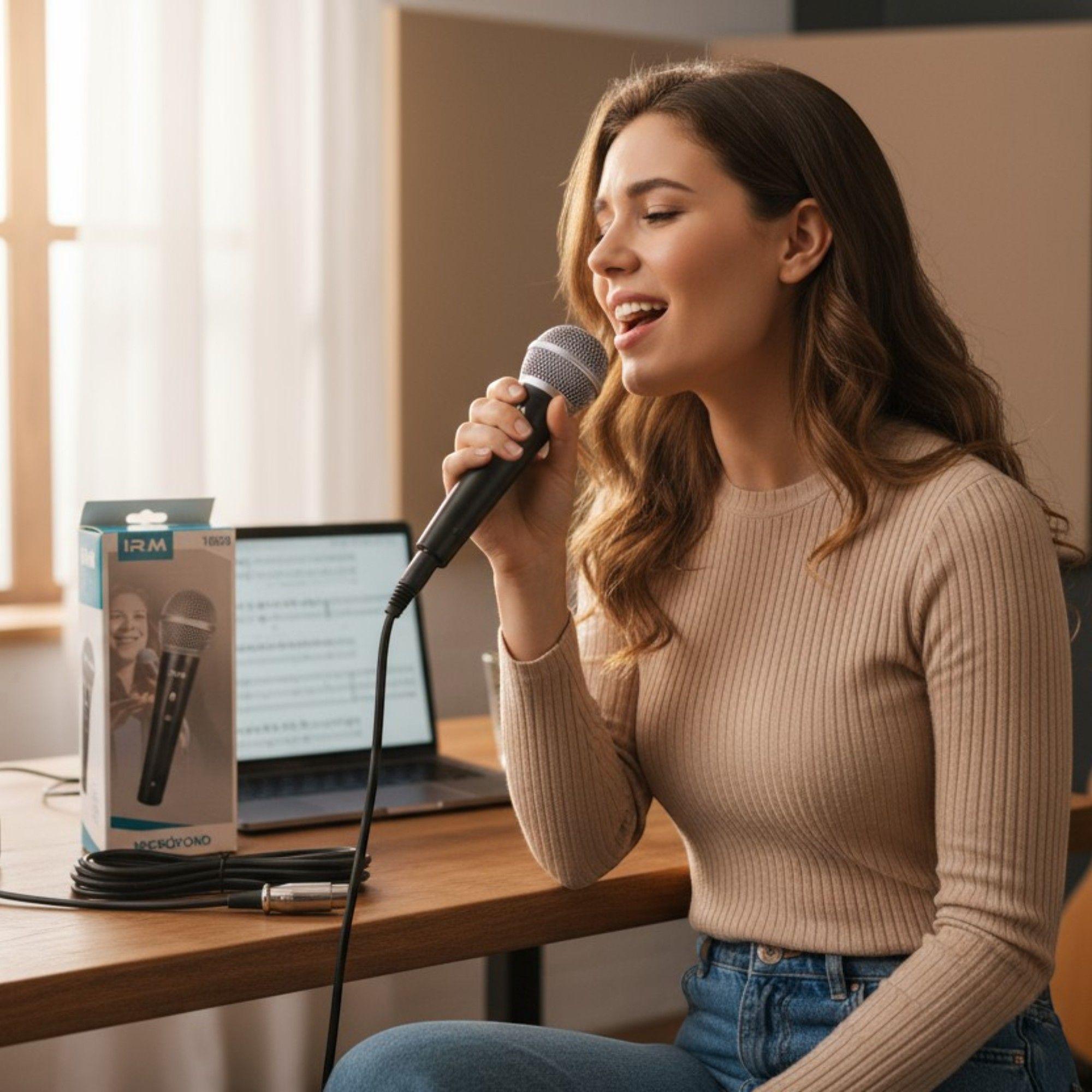 MICRÓFONO VOCAL PROFESIONAL DINÁMICO CARDIOIDE -7