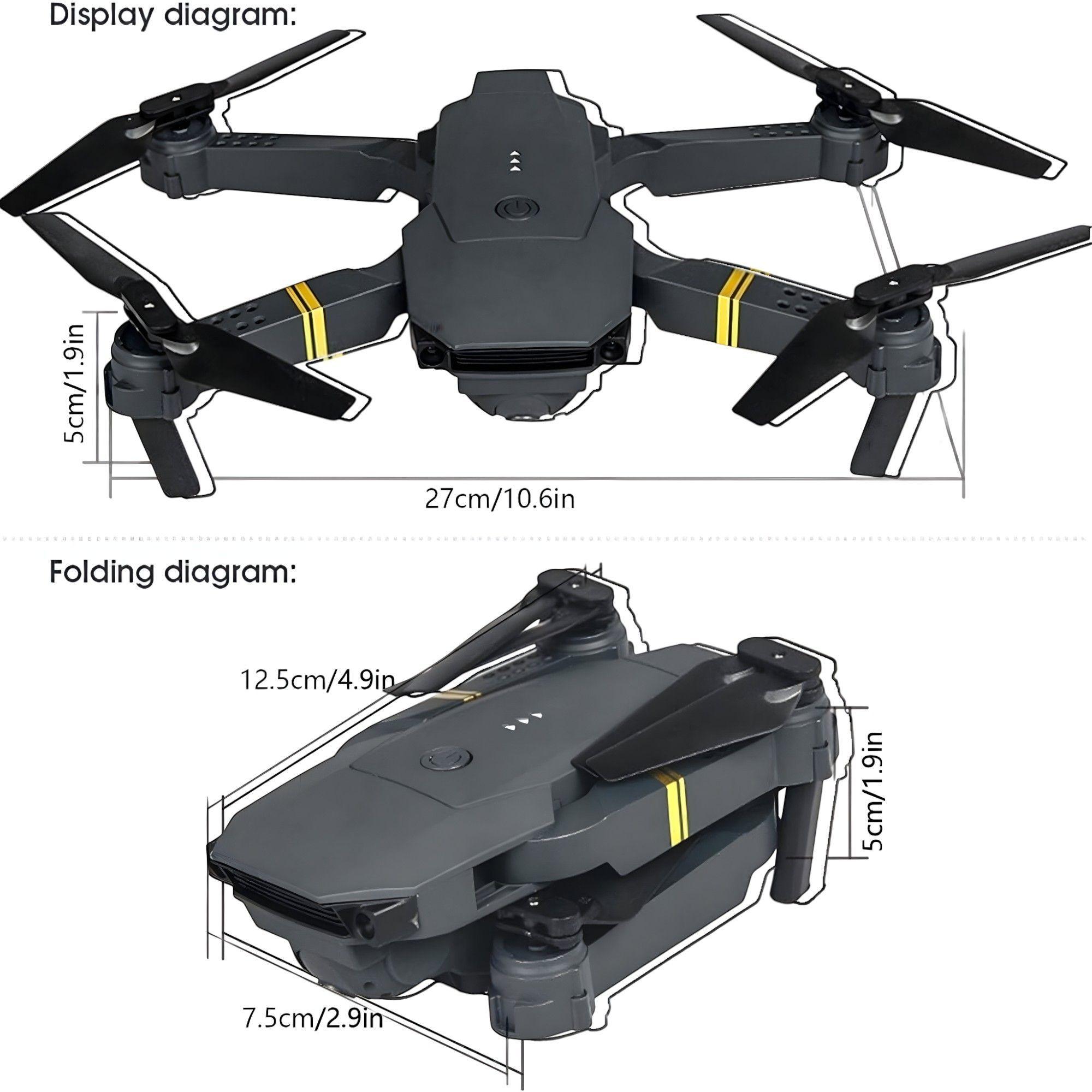 Dron 998 PRO Dual C mara 4k HD Mini Dron Wi Fi-9