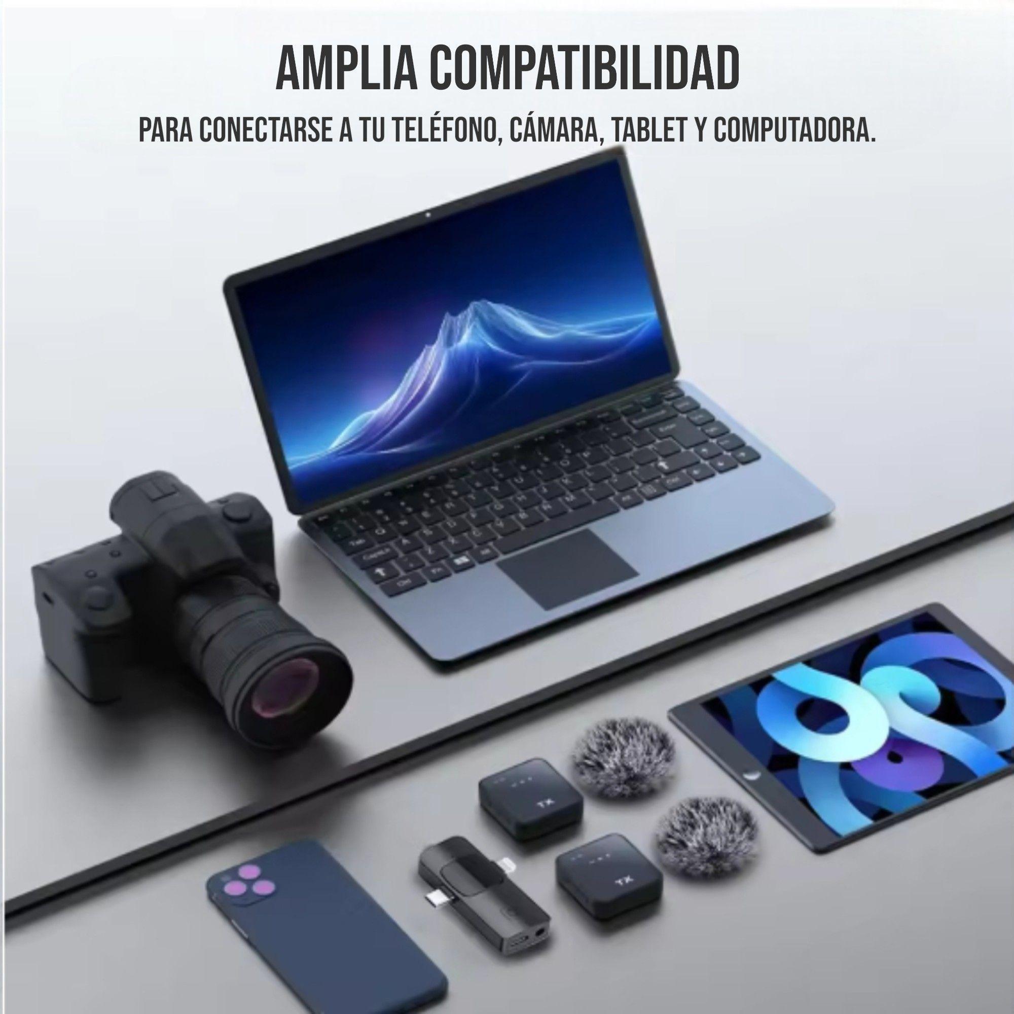 Micrófono Lavalier Inalámbrico X 2 Irm F15-2 Para Podcast-3