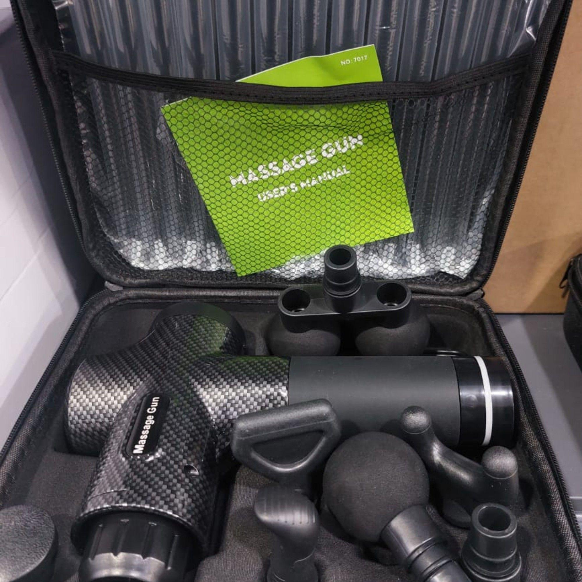 Kine gun Pistola De Masaje Muscular Pro 7 Portátil + Maleta-2