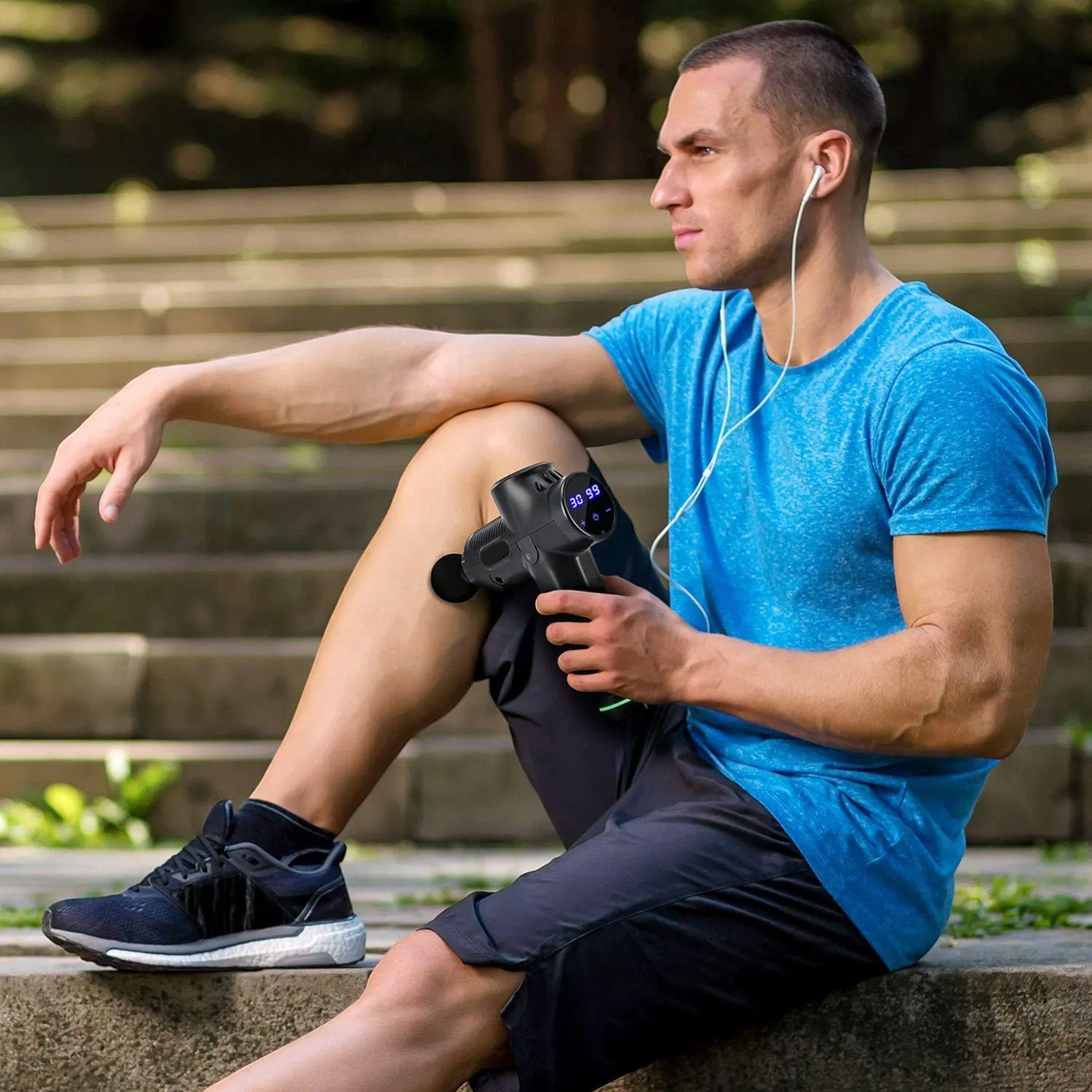 Kine gun Pistola De Masaje Muscular Pro 7 Portátil + Maleta-7