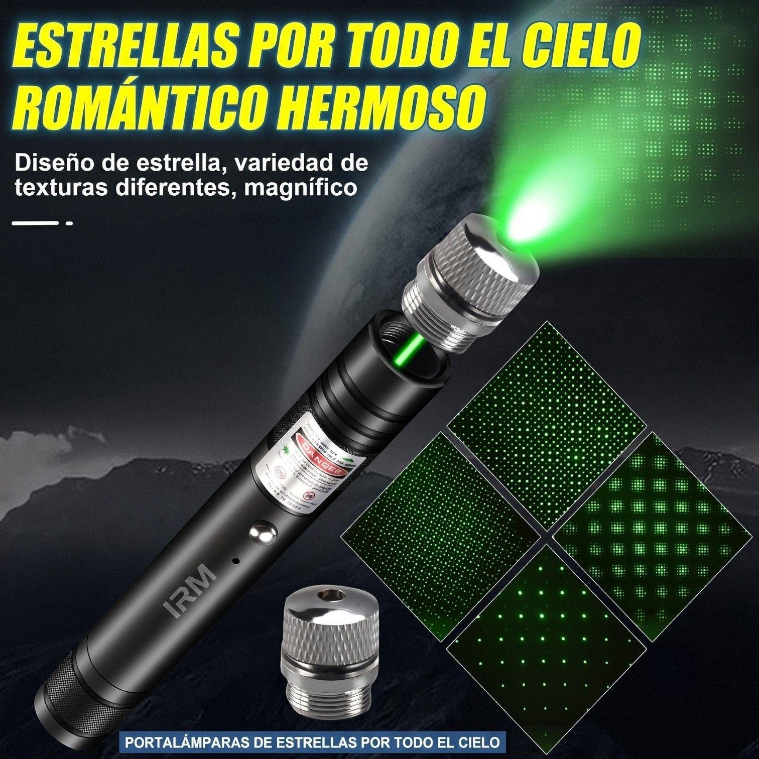 Puntero L ser Verde 303 Alta Potencia Recargable Con Llave-3
