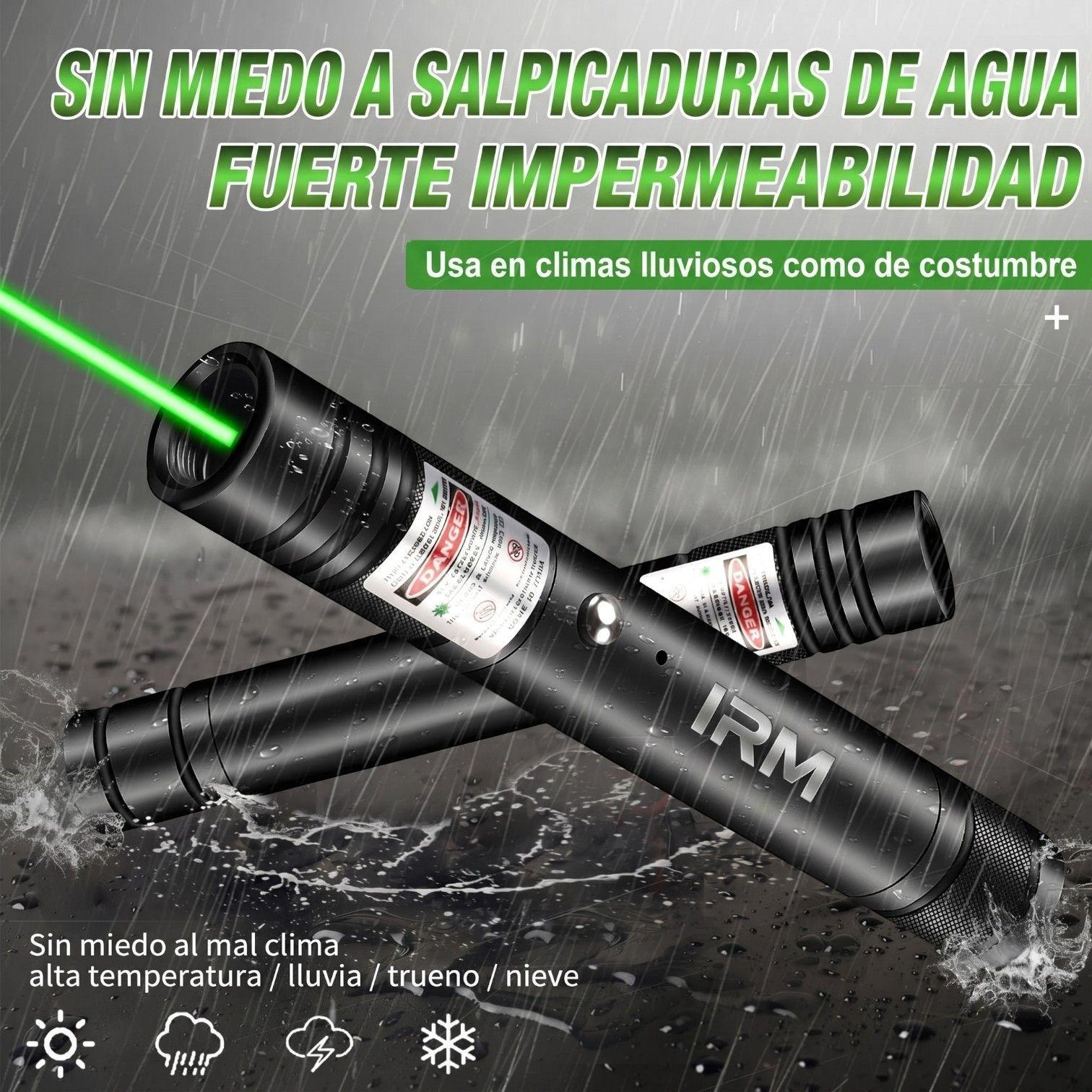 Puntero L ser Verde 303 Alta Potencia Recargable Con Llave-5