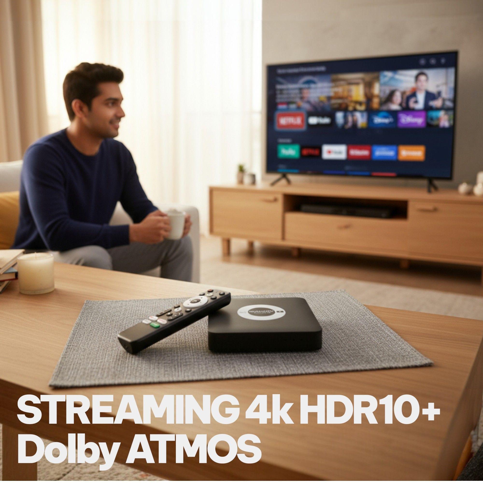 Tv Box 4k Androidtv 2da Gen 8g 128gb Streaming Cable Hdmi-2