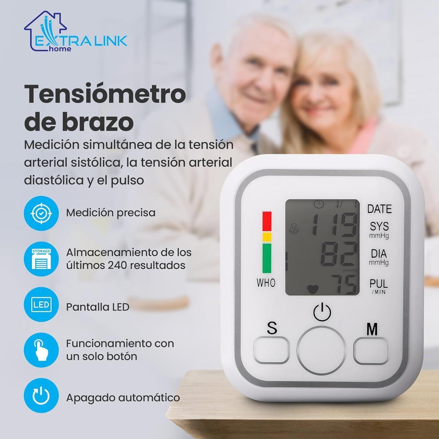 Tensiometro Digital De Brazo Medicion De Presion Arterial-2