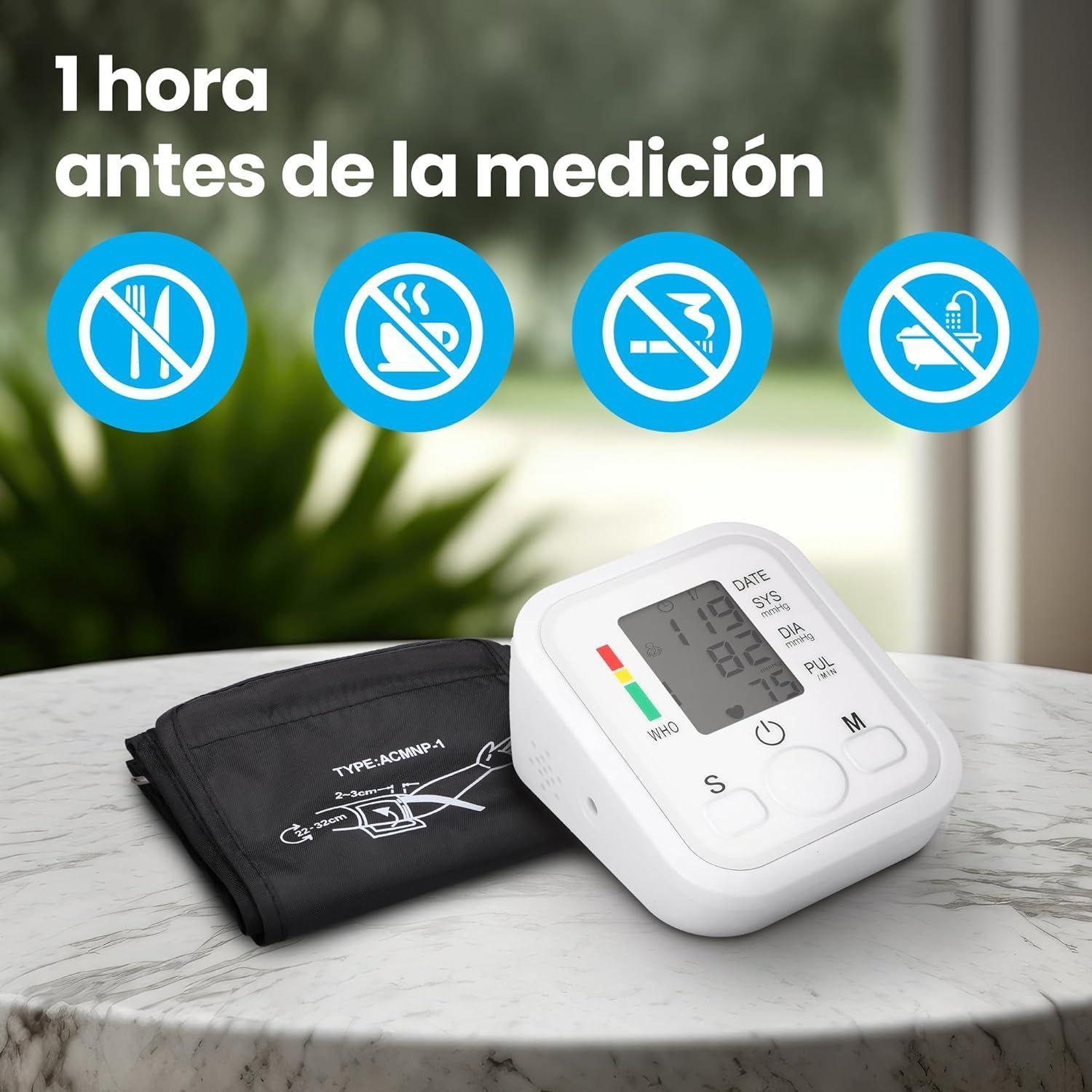 Tensiometro Digital De Brazo Medicion De Presion Arterial-5