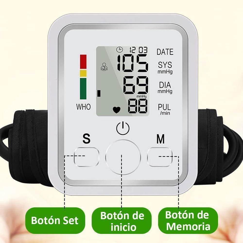 Tensiometro Digital De Brazo Medicion De Presion Arterial-6