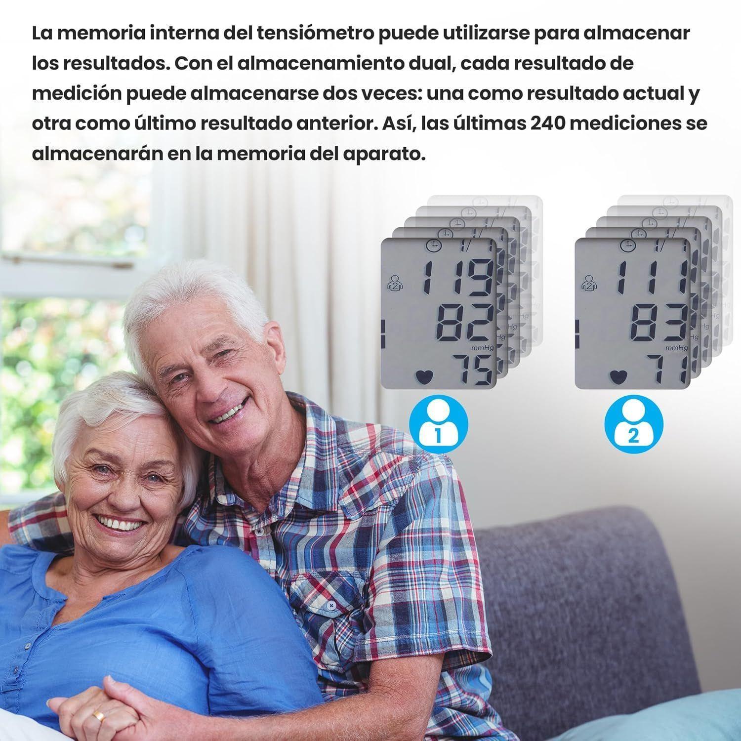 Tensiometro Digital De Brazo Medicion De Presion Arterial-8