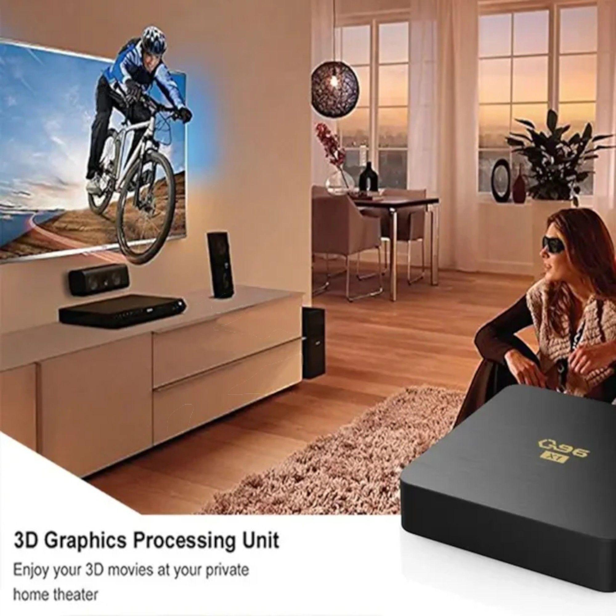 Tv Box 4k Android 14 Smart Tv 8g 128gb Q96 Cable Hdmi-5