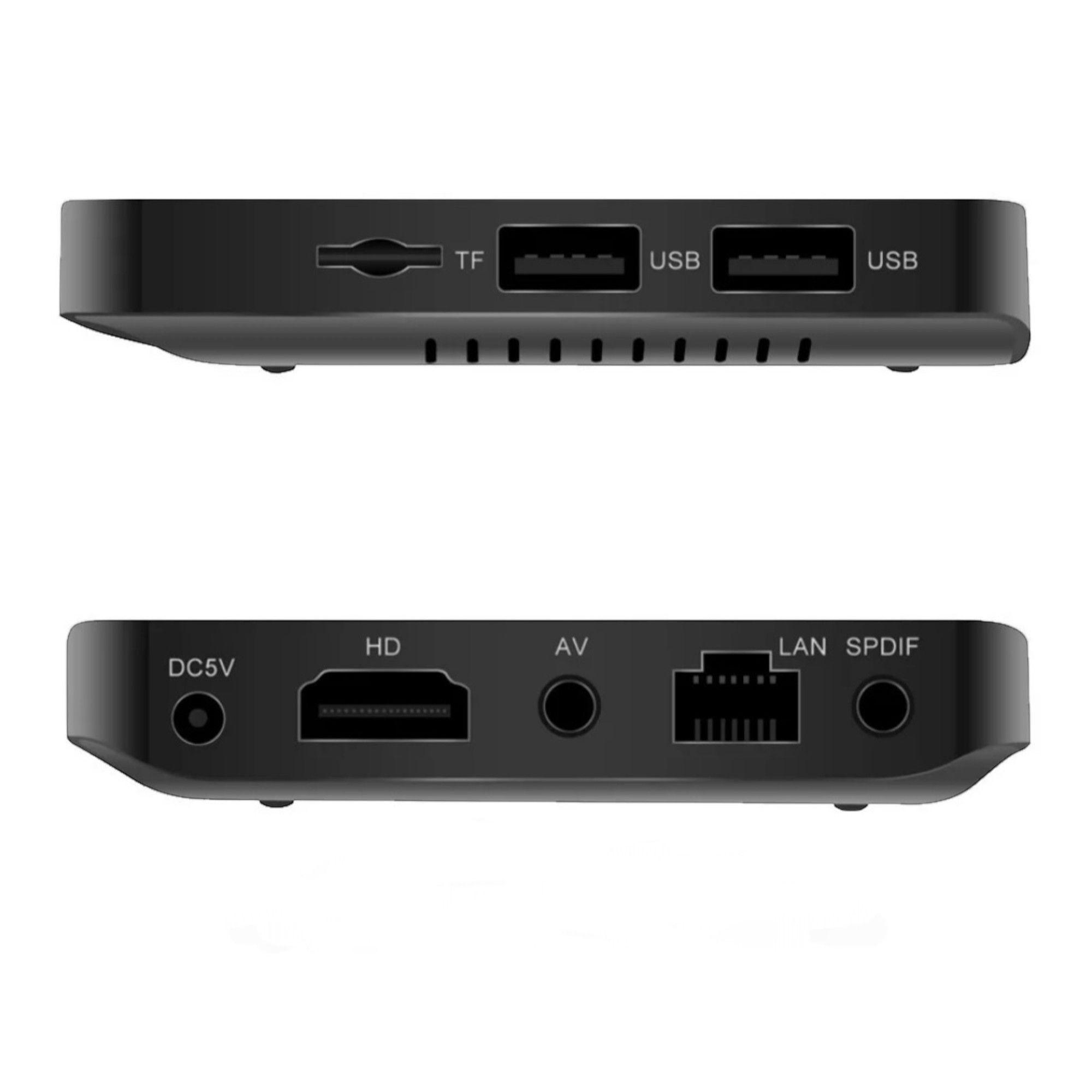 Tv Box 4k Android 14 Smart Tv 8g 128gb Q96 Cable Hdmi-6