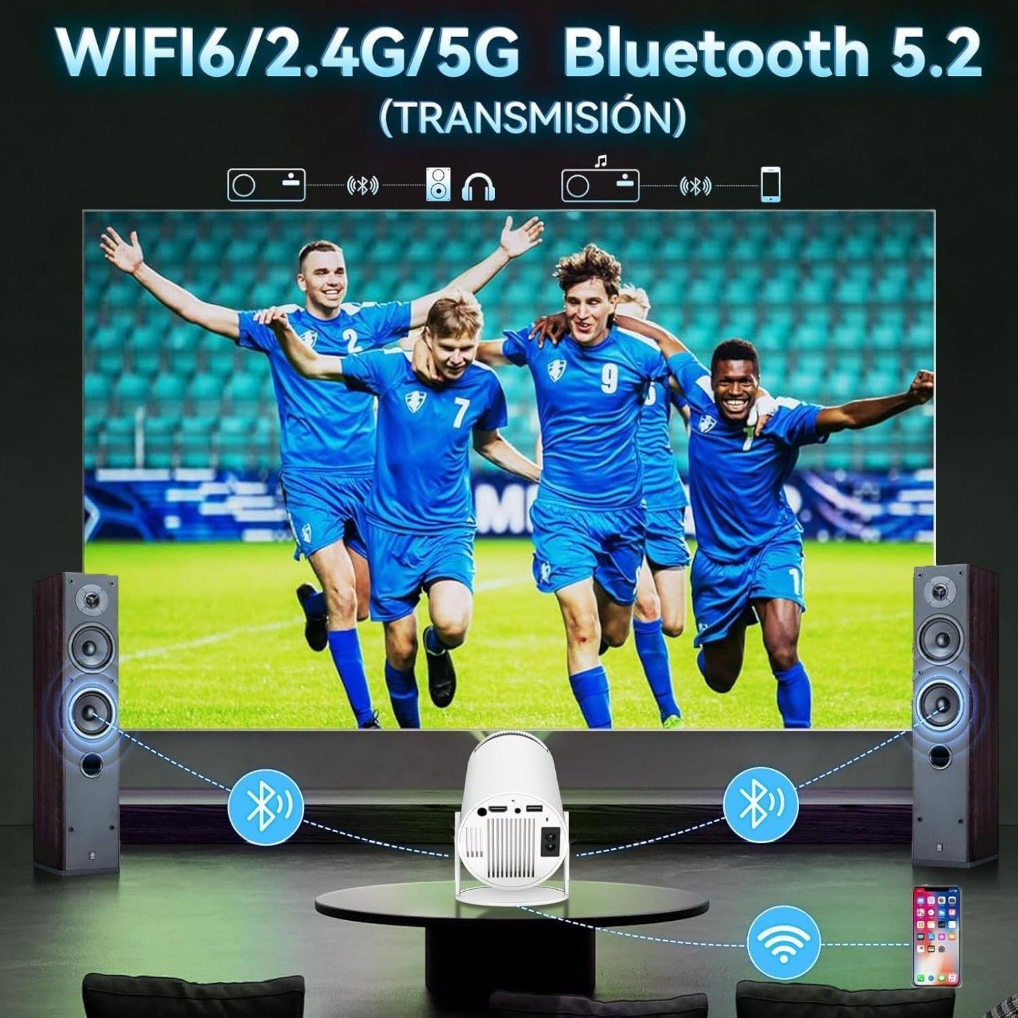 Proyector Inteligente Hy300 Android 11 Wifi Bluetooth 4k-2