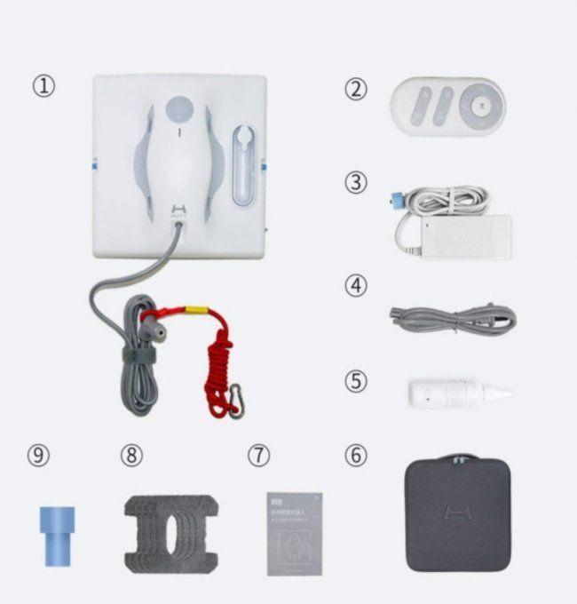 XIAOMI Robot Limpia Vidrios Smart Window Cleaning Robot W8-2
