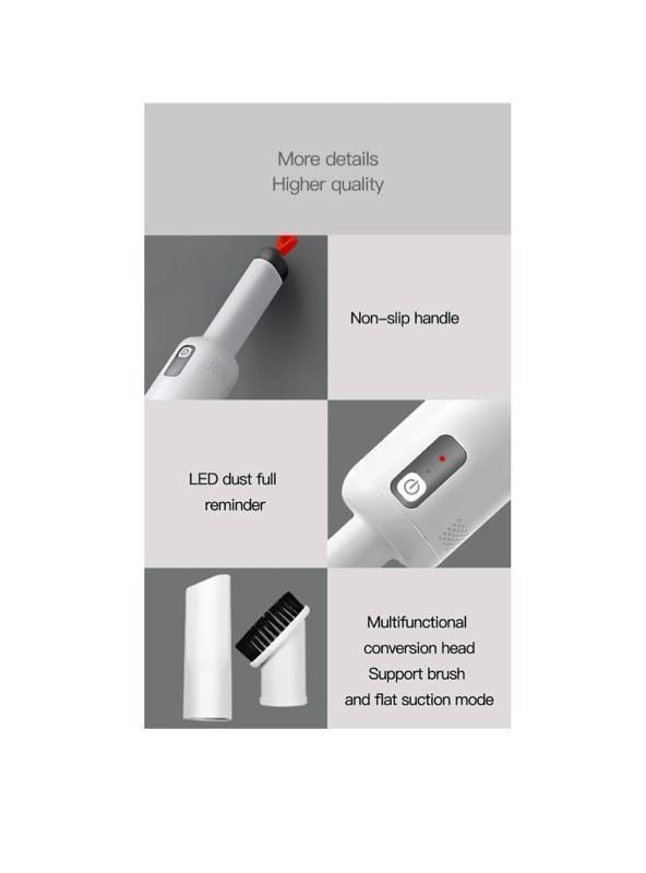 Aspiradora De Mano Inalámbrica Lydsto H3, 2 Velocidades.-2