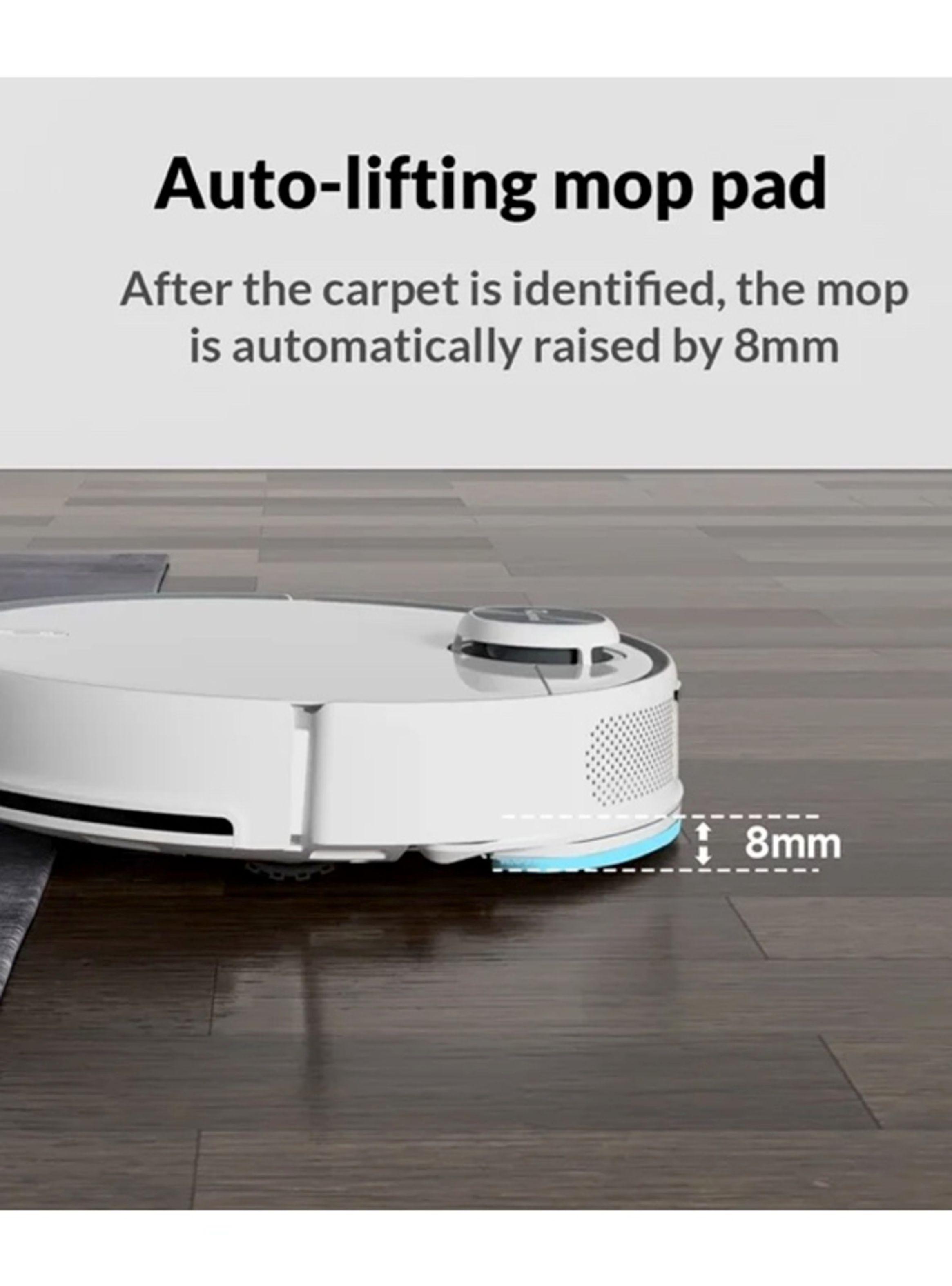 Xiaomi Redroad Robot Aspiradora G10 estación de paño autolimpieza-4