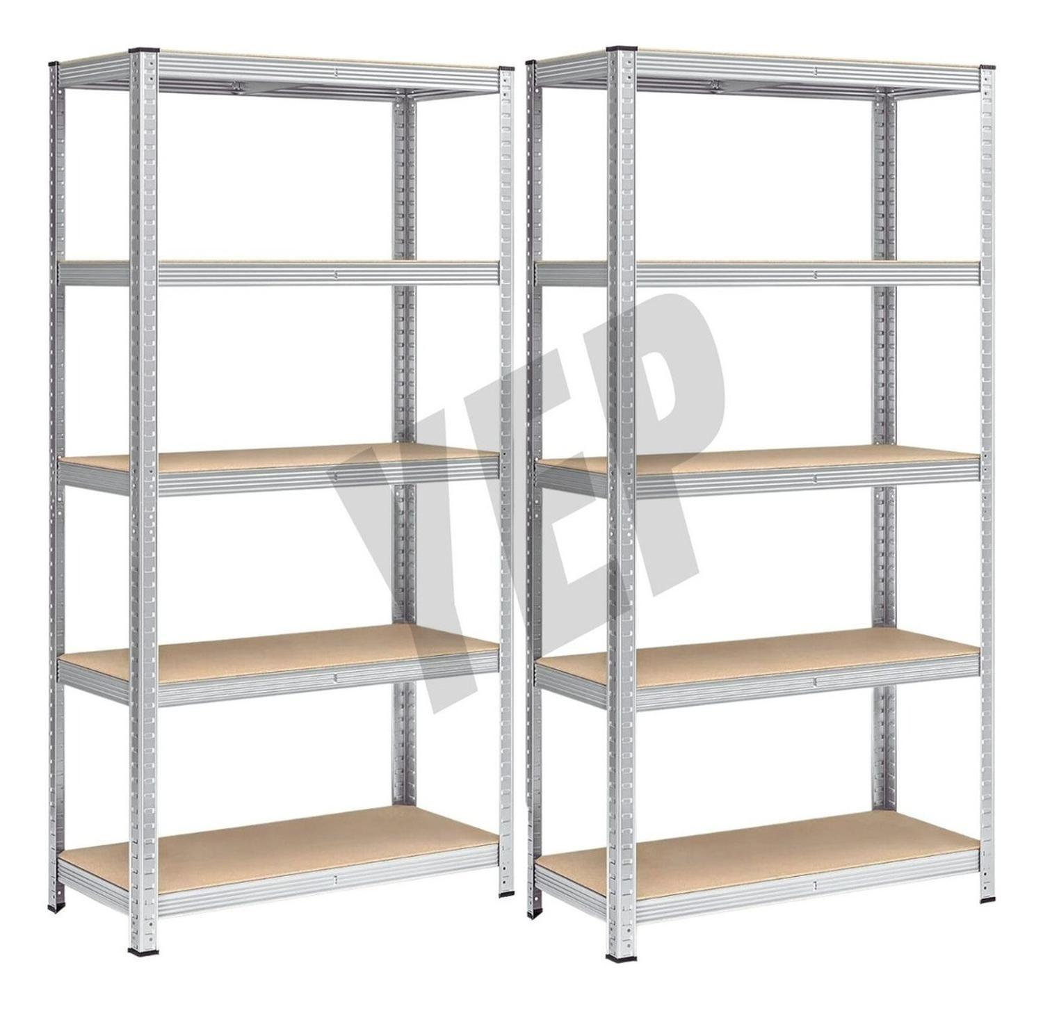 Estante Metálico Armable 180x90x40 Armado Facil Sin Pernos-7