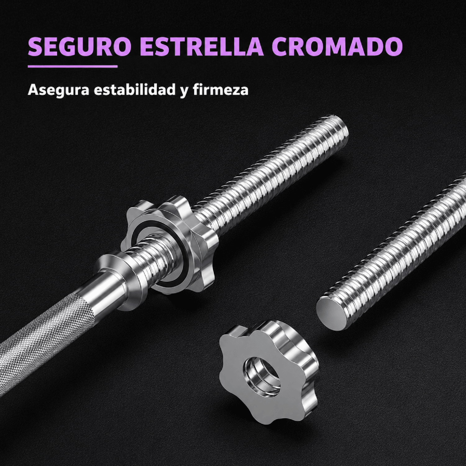 Barra Preolímpica 1.2 M Cromado YEP2279-5