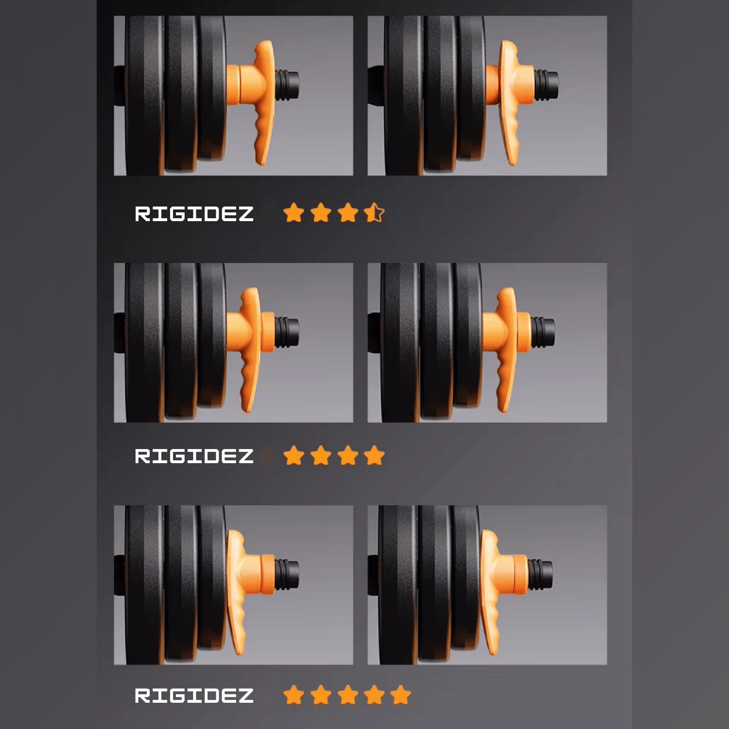 Set 20 Kg Mancuernas Y Barra Newgen Premium-4
