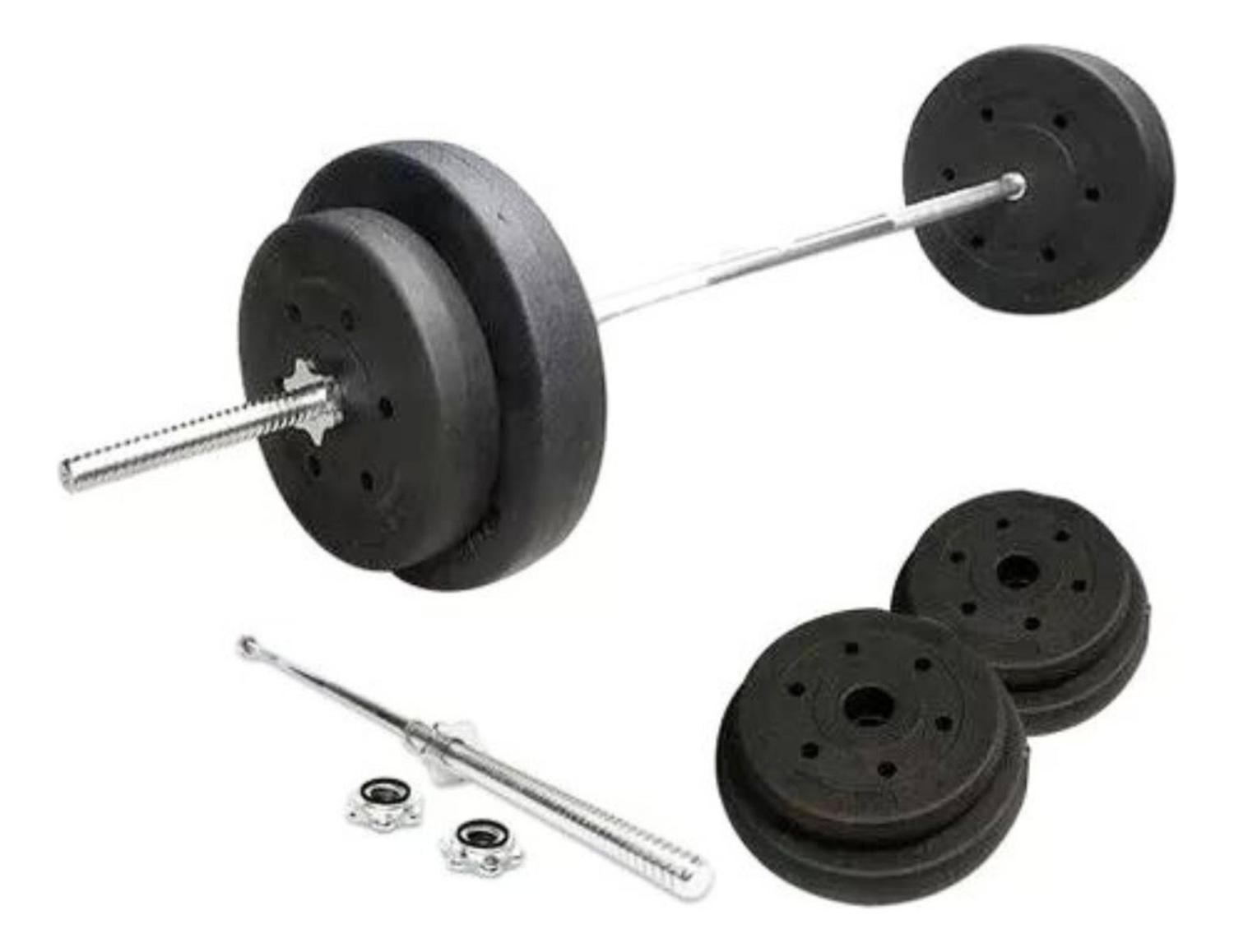 Par Discos 10 Kg - 20 Kg En Total-3