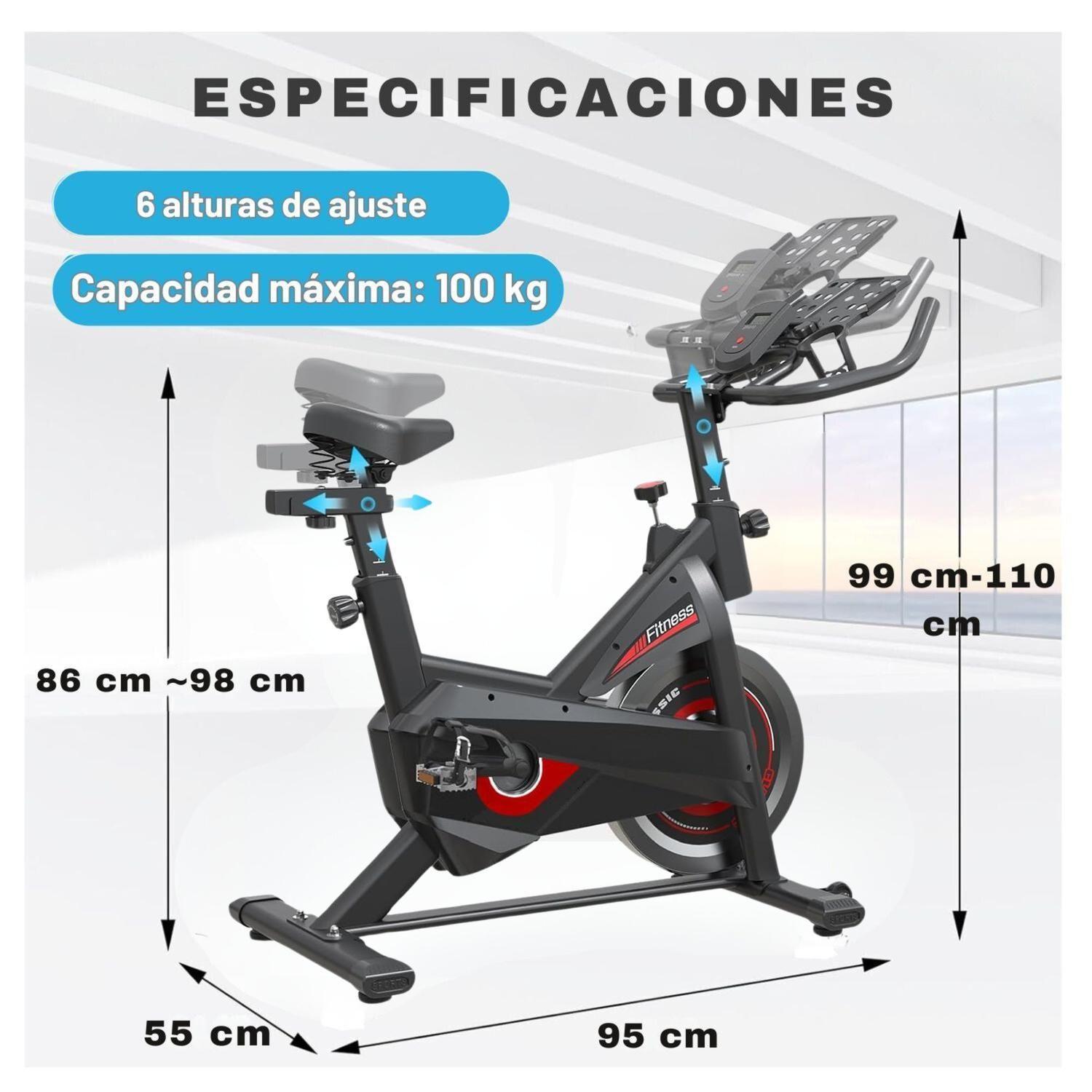 Bicicleta De Spinning Deluxe Extra Confort-4