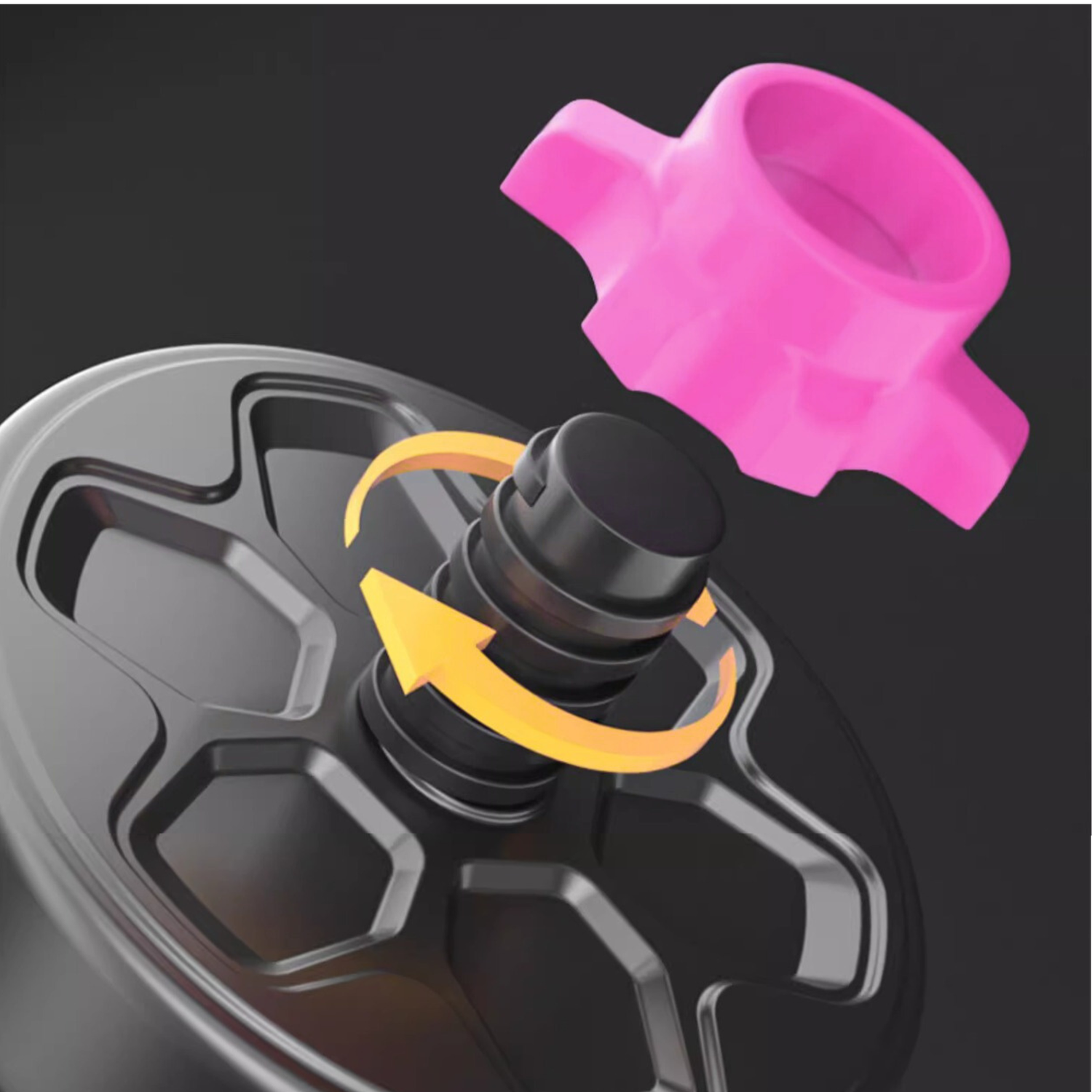 Set Mancuernas Barra Ajustables 30 Kg 3 En 1 Rosa-4