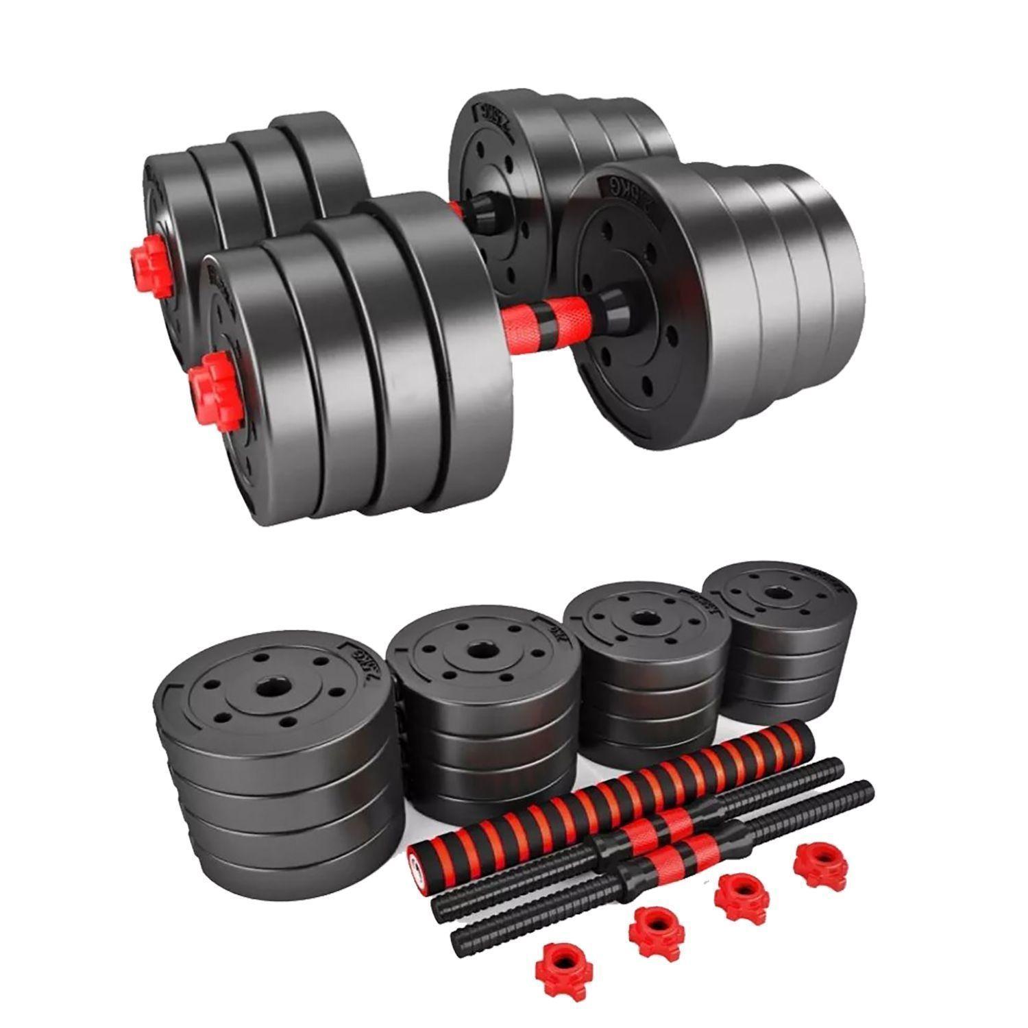 Mancuernas 40 Kg  Ajustables Set Completo Rusa kettlebell-1