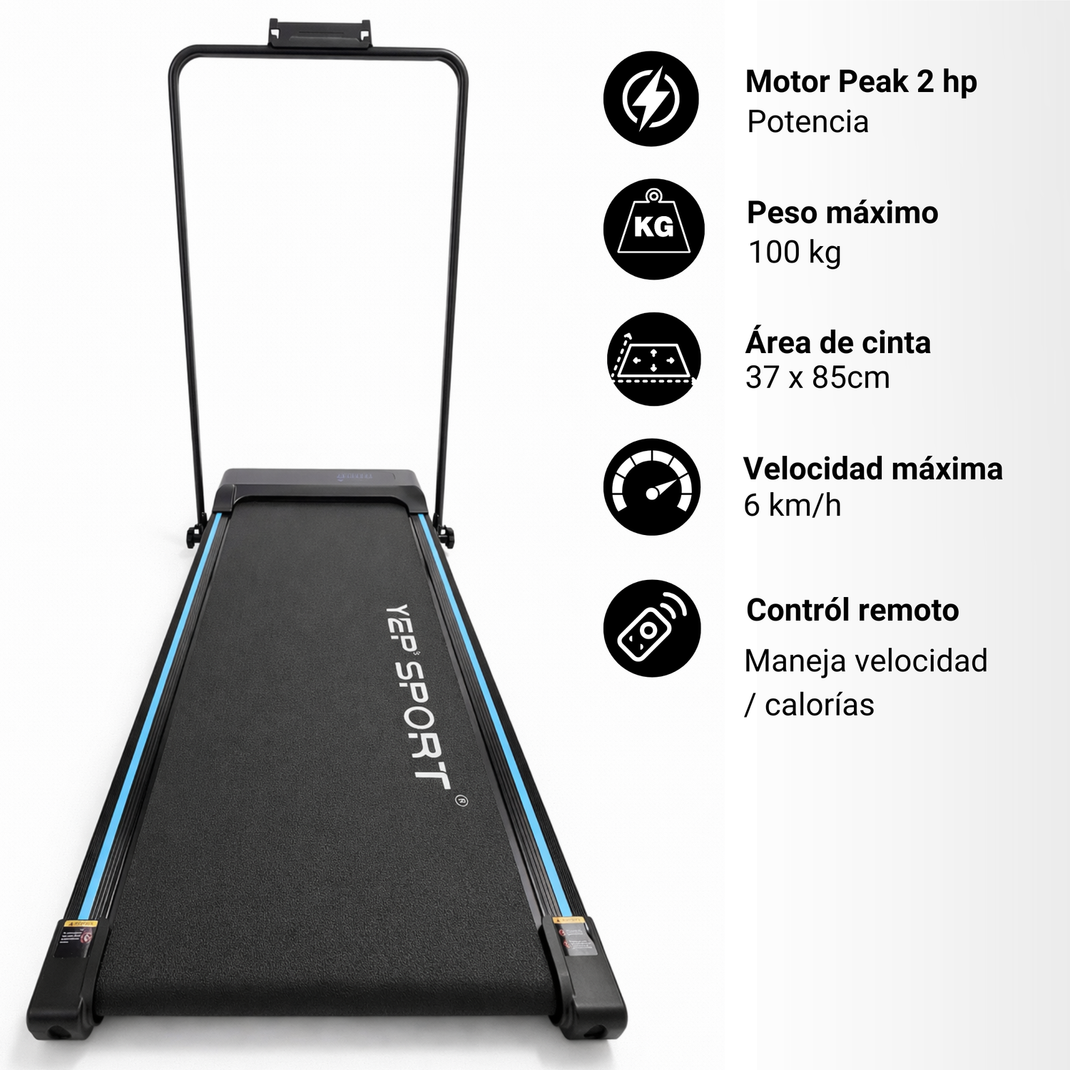 Trotadora Caminadora Work Walkingpad Plegable-2