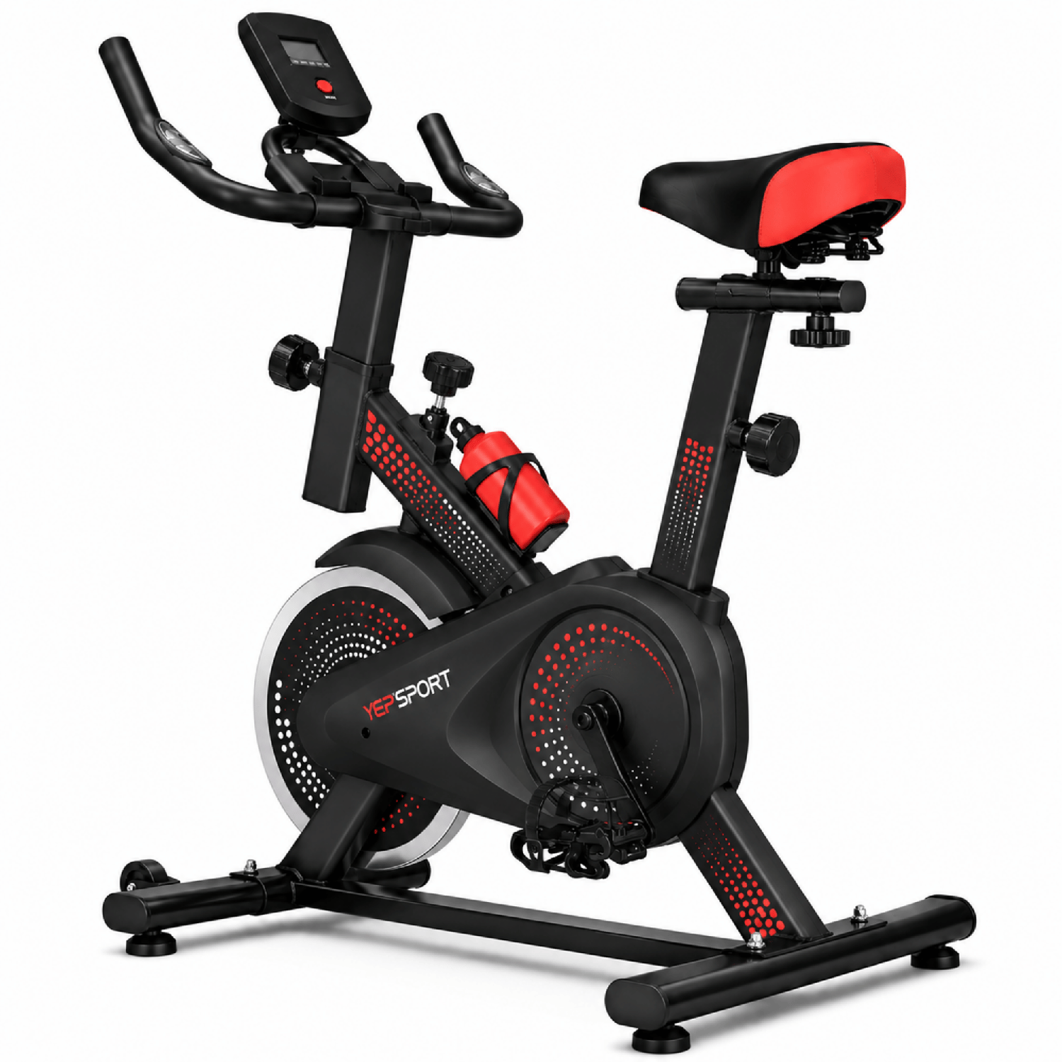 Bicicleta Spinning Yepsport Redpoint Con Botella-3