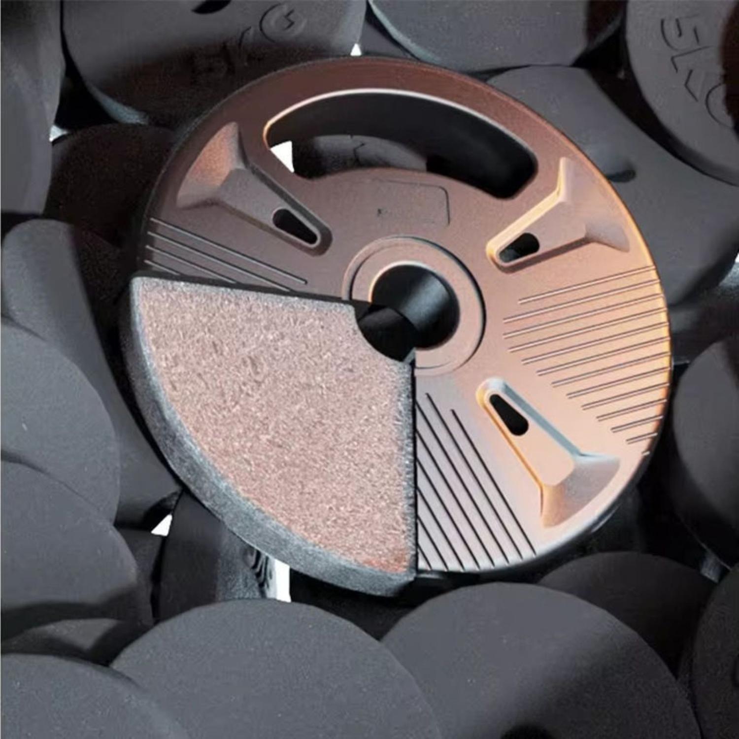 Set 20 Kg Mancuernas Barra Pesa Rusa Roller 6 En 1 Newgen-3