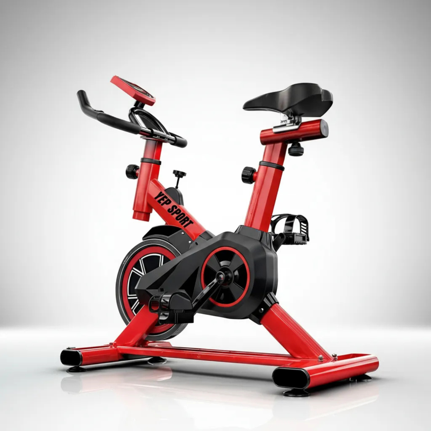 Bicicleta Spinning 6kg Resistencia Yepsport Red-3