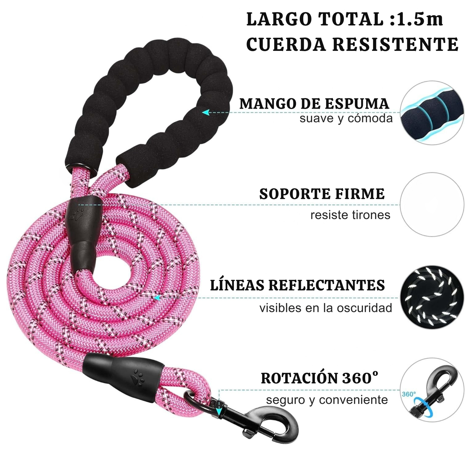 Set Arnes Correa Collar porta gps + Regalo-7