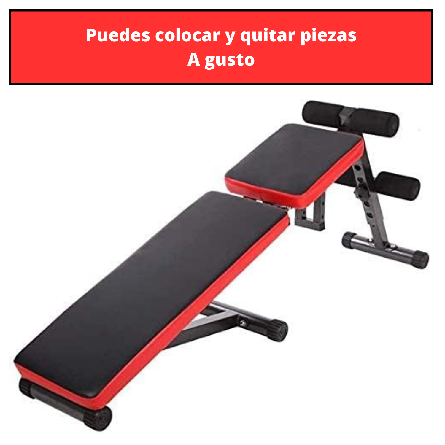 Banca Abdominal Pecho Piernas Inclinable-2