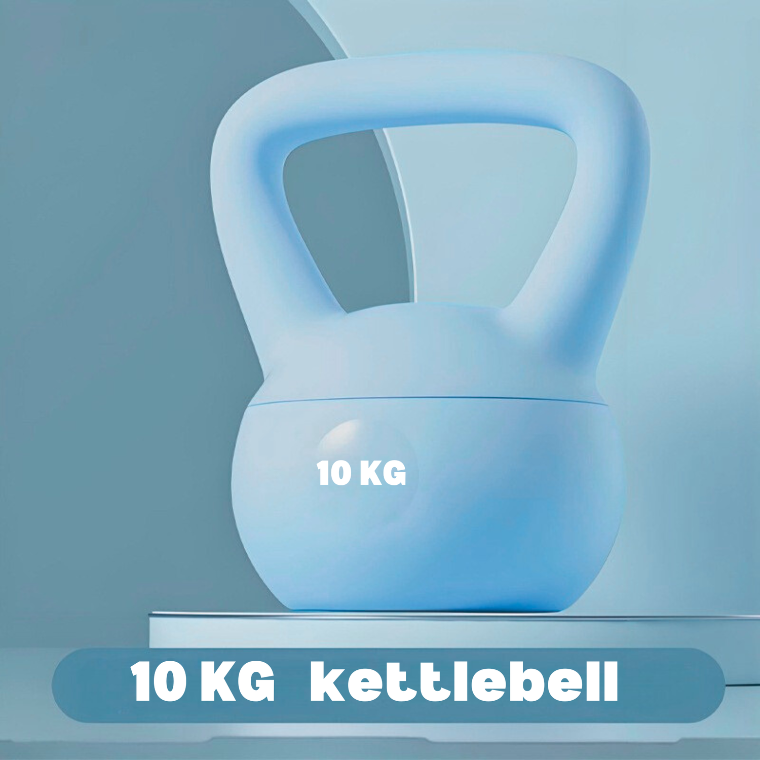 Pesa Rusa Kettlebell 10kg Crossfit Blanda-2