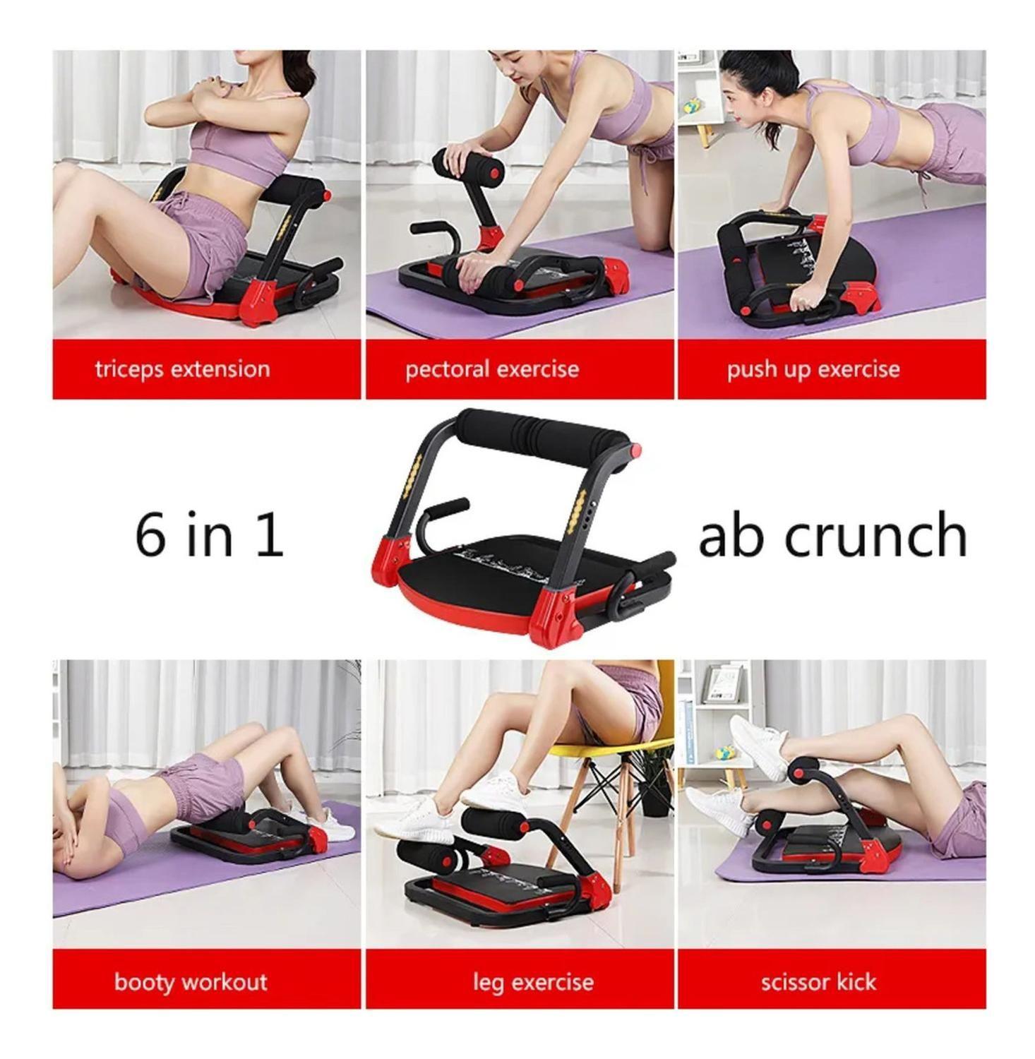 Máquina Abdominales Ejercicios Ab Crunch-8
