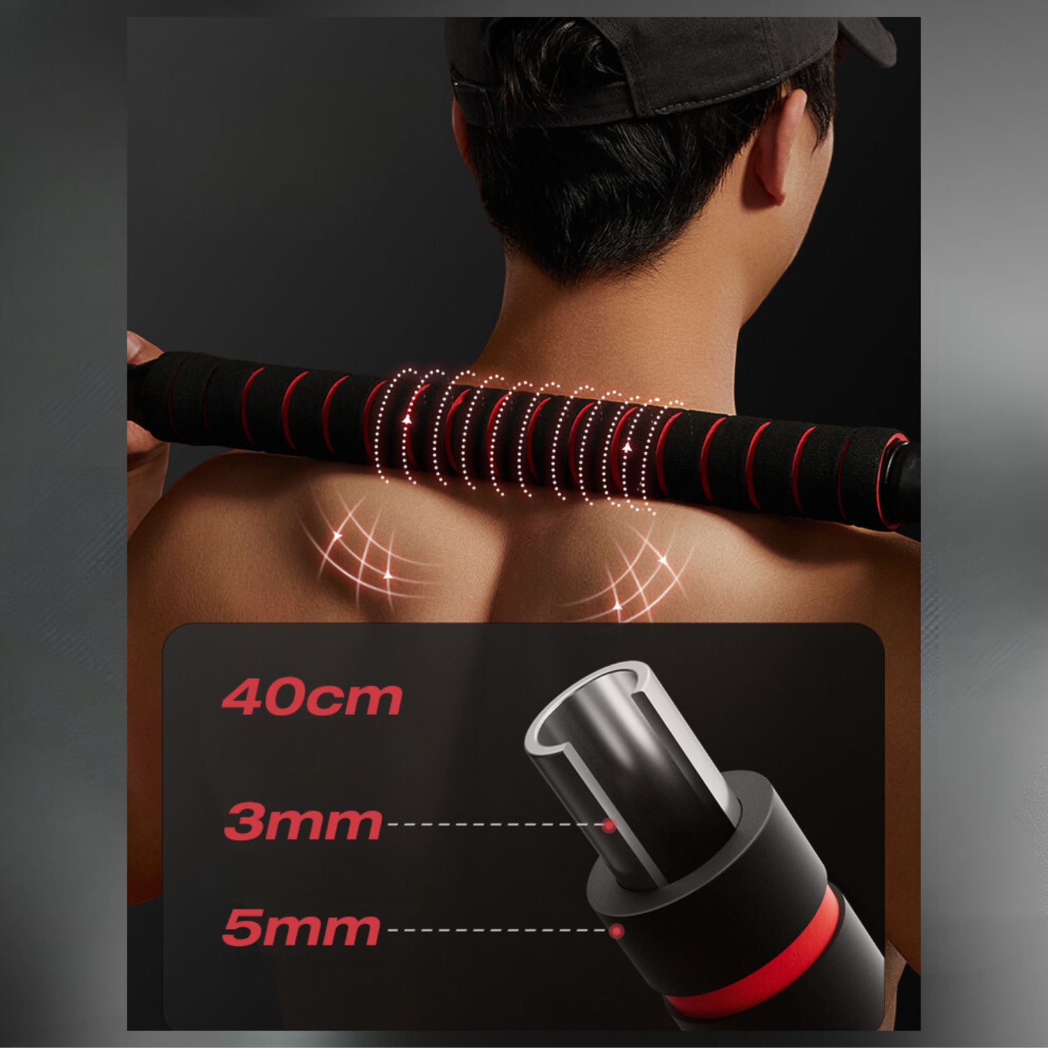 Set Mancuernas Barra Rusa Ajustables 20 Kg 4 En 1 Negro-7