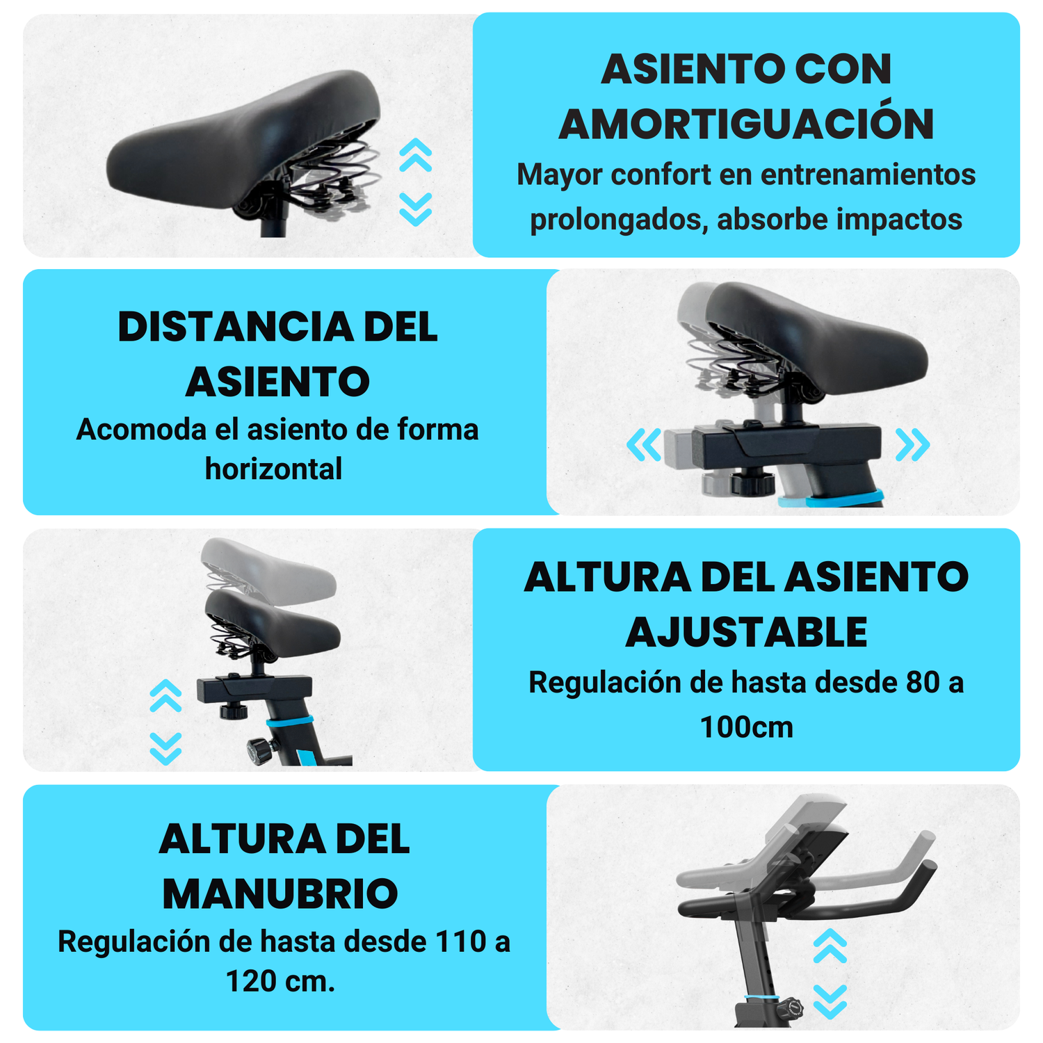 Bicicleta Spinning Pro 14 KG Disco 1016-3-4